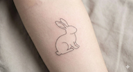Exemple tatouage lapin